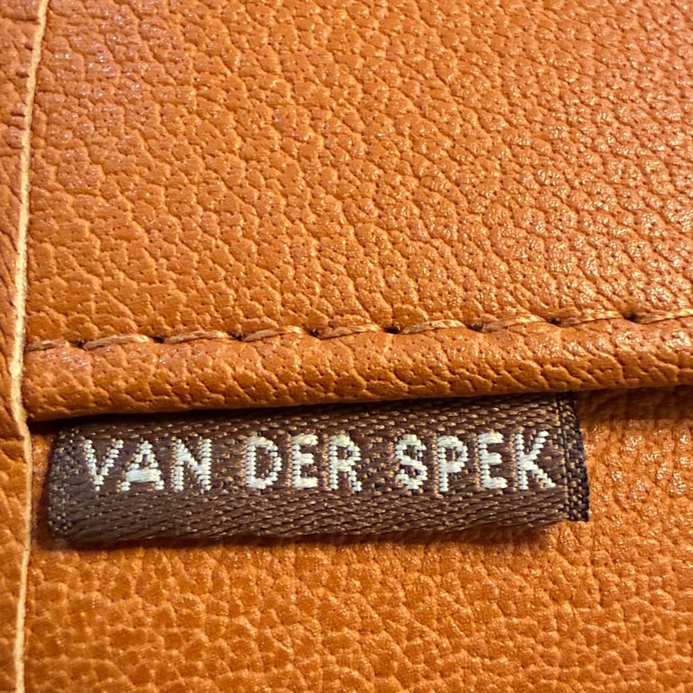 Leather Planner Organizer in Tan - Classic Home Office Accessory - Picture 2 of 13